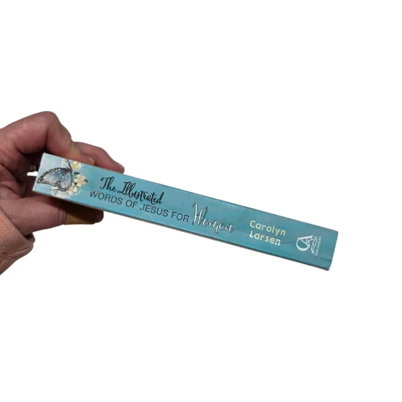 Floral Illustrated Devotional Words Of Jesus For Women Book - Picture 3 of 7